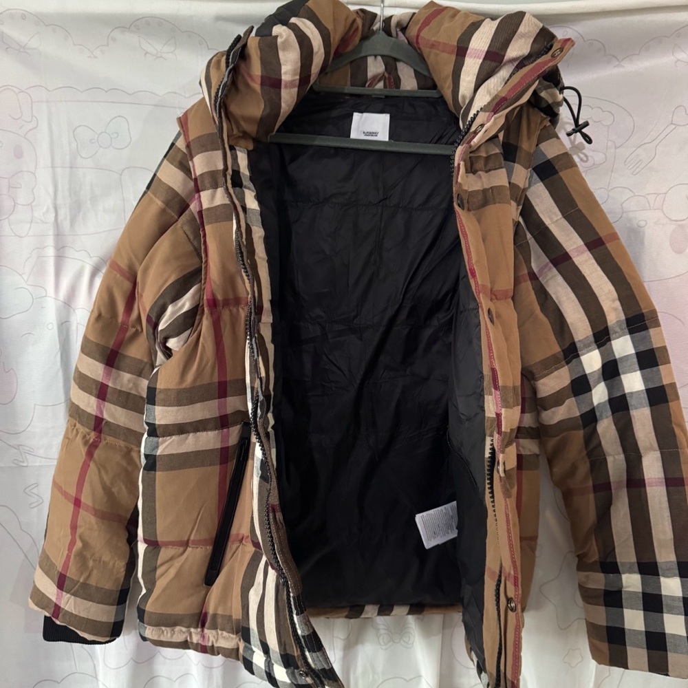 Burberry Signature Plaid Puffer Jacket - Picture 9 of 15